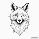 Fox — эскиз тату (№1750463253_0, 20.06.2025 23:47) — Tatufoto.com