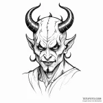 Devil — эскиз тату (№1750463932_0, 20.06.2025 23:58) — Tatufoto.com