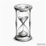 Hourglass — эскиз тату (№1750465066_1, 21.06.2025 00:17) — Tatufoto.com