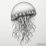 Gorgon jellyfish — эскиз тату (№1750466643_0, 21.06.2025 00:44) — Tatufoto.com