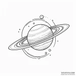 Saturn (planet) — эскиз тату (№1750466711_0, 21.06.2025 00:45) — Tatufoto.com