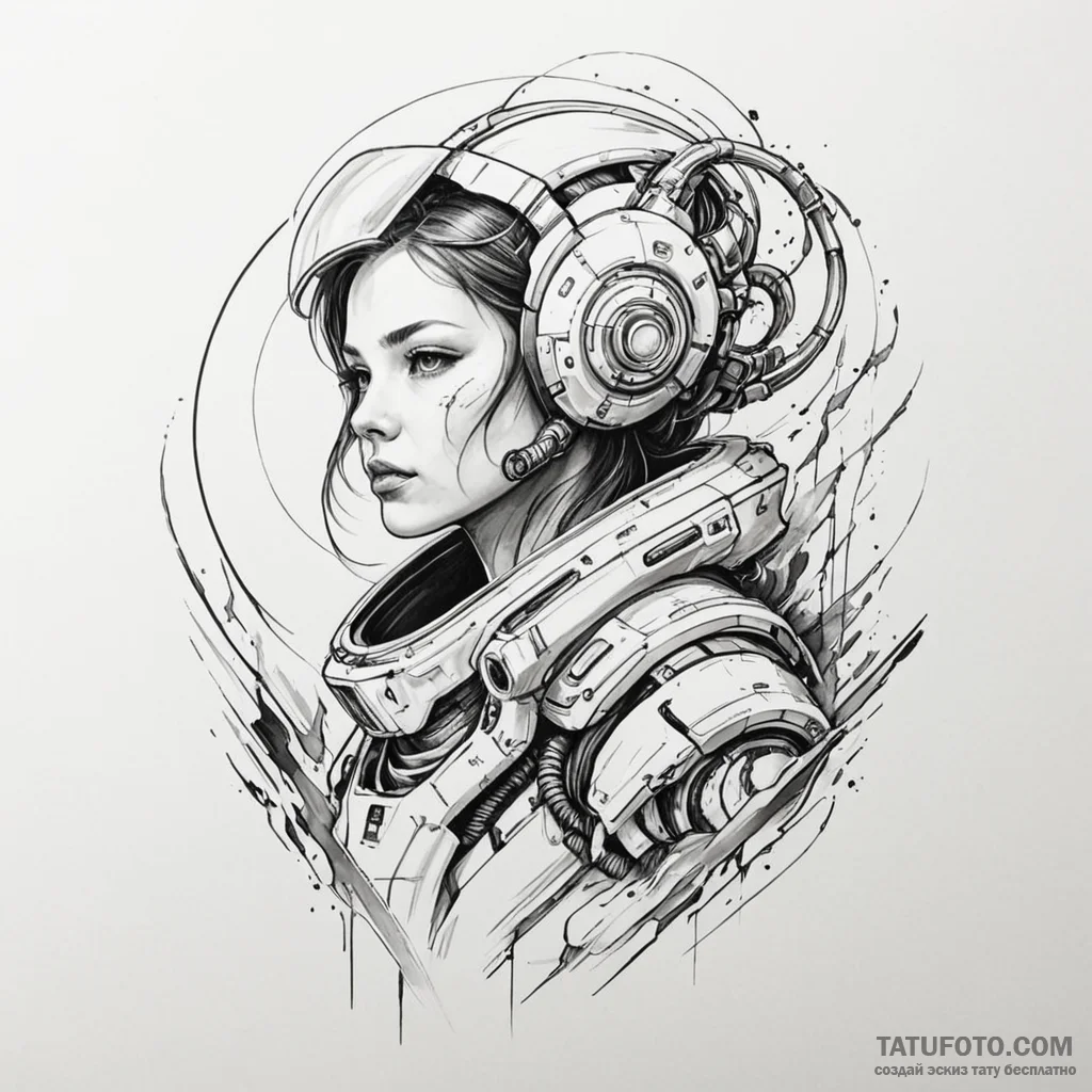 остальная классика sci-fi: - эскиз тату (№1750466780_0, 21.06.2025 00:46) — Tatufoto.com