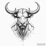 Minotaur — эскиз тату (№1750471370_0, 21.06.2025 02:02) — Tatufoto.com