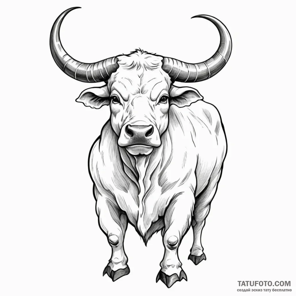 Minotaur - эскиз тату (№1750471370_1, 21.06.2025 02:02) — Tatufoto.com