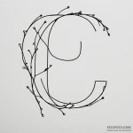 A minimalist tattoo of the fairy lights alpha… — эскиз тату (№1750472341_1, 21.06.2025 02:19) — Tatufoto.com