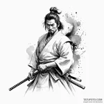 Samurai — эскиз тату (№1750474906_0, 21.06.2025 03:01) — Tatufoto.com