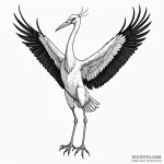 Stork — эскиз тату (№1750475061_0, 21.06.2025 03:04) — Tatufoto.com