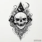 Molten relic devouring starlight, tattoo flas… — эскиз тату (№1750524187_0, 21.06.2025 16:43) — Tatufoto.com