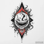 Molten relic devouring starlight, tattoo flas… — эскиз тату (№1750524187_1, 21.06.2025 16:43) — Tatufoto.com