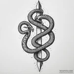 X-chromosome and y-chromosome depicted as fig… — эскиз тату (№1750524362_1, 21.06.2025 16:46) — Tatufoto.com