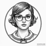 Tattoo in the style of the old school of the… — олд скул, чёрно-белая — эскиз тату (№1750526294_1, 21.06.2025 17:18) — Tatufoto.com