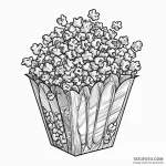 A detailed bag of popcorn kernels, raw,, tatt… — эскиз тату (№1750526319_0, 21.06.2025 17:18) — Tatufoto.com