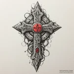 Rune stone, tattoo flash sheet design, on a c… — эскиз тату (№1750527838_0, 21.06.2025 17:43) — Tatufoto.com