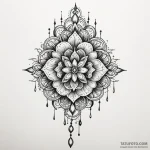 Key bleeding spectral light, tattoo flash she… — эскиз тату (№1750528810_0, 21.06.2025 18:00) — Tatufoto.com