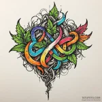 Barbed vines cracking stone, tattoo flash she… — эскиз тату (№1750530012_1, 21.06.2025 18:20) — Tatufoto.com