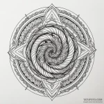 Viper snake, coiled and ready to strike, tatt… — эскиз тату (№1750532405_1, 21.06.2025 19:00) — Tatufoto.com