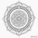 Nightshade seed beneath spectral gate, ink il… — эскиз тату (№1750536104_1, 21.06.2025 20:01) — Tatufoto.com
