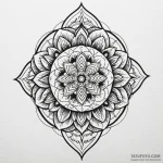 U, concept art for tattoo, on a clean white p… — эскиз тату (№1750544209_0, 21.06.2025 22:16) — Tatufoto.com