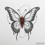 Arcane butterfly with eyes on wings, tattoo f… — эскиз тату (№1750545315_0, 21.06.2025 22:35) — Tatufoto.com