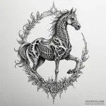 Harbinger of death on a skeletal steed, tatto… — эскиз тату (№1750546005_1, 21.06.2025 22:46) — Tatufoto.com