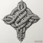 Reef knot, a simple, secure, and reliable kno… — эскиз тату (№1750551470_0, 22.06.2025 00:17) — Tatufoto.com