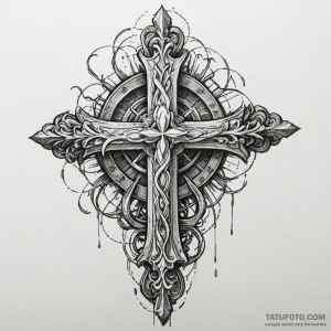 Paean to a fallen god, etched in stone, conce... - эскиз тату (№1750557016_0, 22.06.2025 01:50) — Tatufoto.com