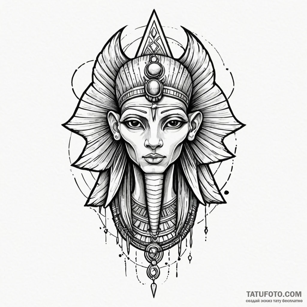 Thoth, egyptian god of wisdom and knowledge,... - эскиз тату (№1750563067_1, 22.06.2025 03:31) — Tatufoto.com