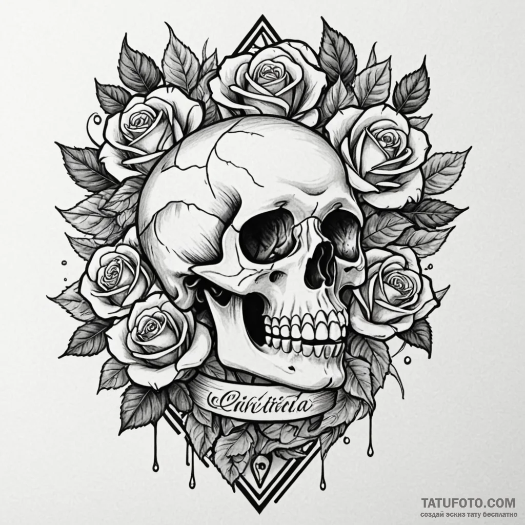 Y, tattoo flash sheet design, muted color pal... - эскиз тату (№1750563326_0, 22.06.2025 03:35) — Tatufoto.com