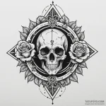 Forgotten sigil beneath spectral storm, conce… — эскиз тату (№1750564185_1, 22.06.2025 03:49) — Tatufoto.com