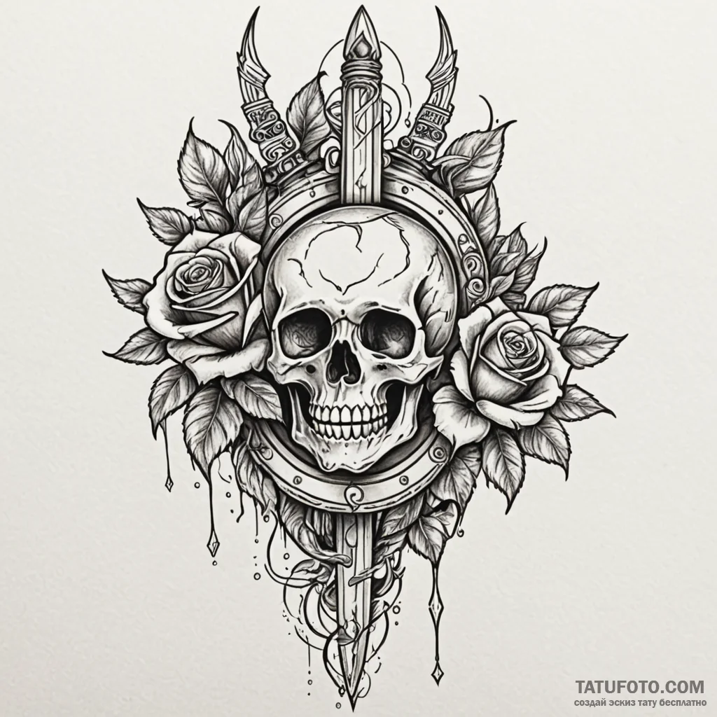 Crystal dagger bleeding light, tattoo sketch... - эскиз тату (№1750577344_1, 22.06.2025 07:29) — Tatufoto.com