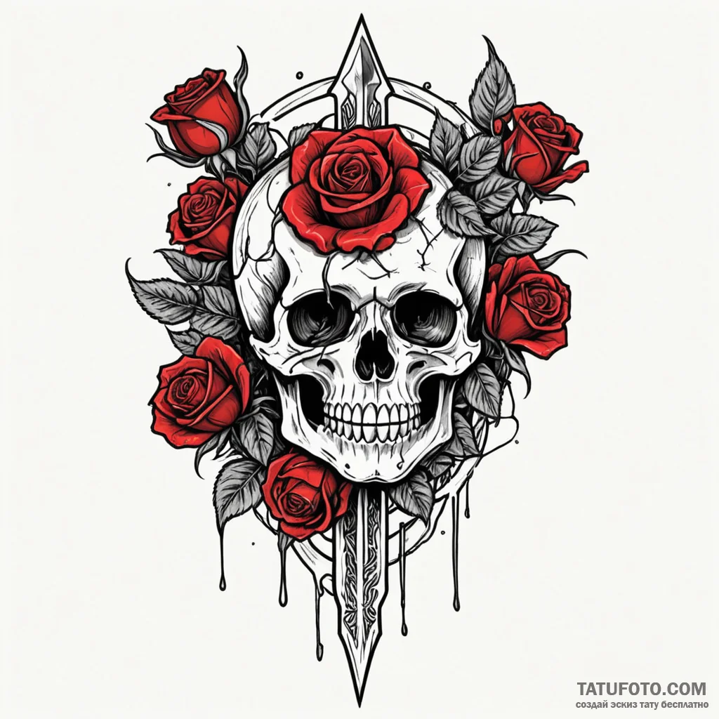 Graven blade devouring starlight, artistic ta... - эскиз тату (№1750578798_1, 22.06.2025 07:53) — Tatufoto.com