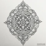 X, tattoo drawing outline, ornamental tattoo,… — эскиз тату (№1750601295_1, 22.06.2025 14:08) — Tatufoto.com