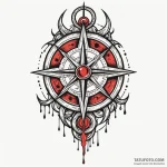 Blood glyph traced in frost, artistic tattoo… — эскиз тату (№1750601381_1, 22.06.2025 14:09) — Tatufoto.com