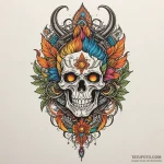 Bullet, ink illustration for tattoo, vibrant… — эскиз тату (№1750603027_0, 22.06.2025 14:37) — Tatufoto.com