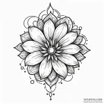 Hidden relic beneath celestial bloom, tattoo… — эскиз тату (№1750609272_0, 22.06.2025 16:21) — Tatufoto.com