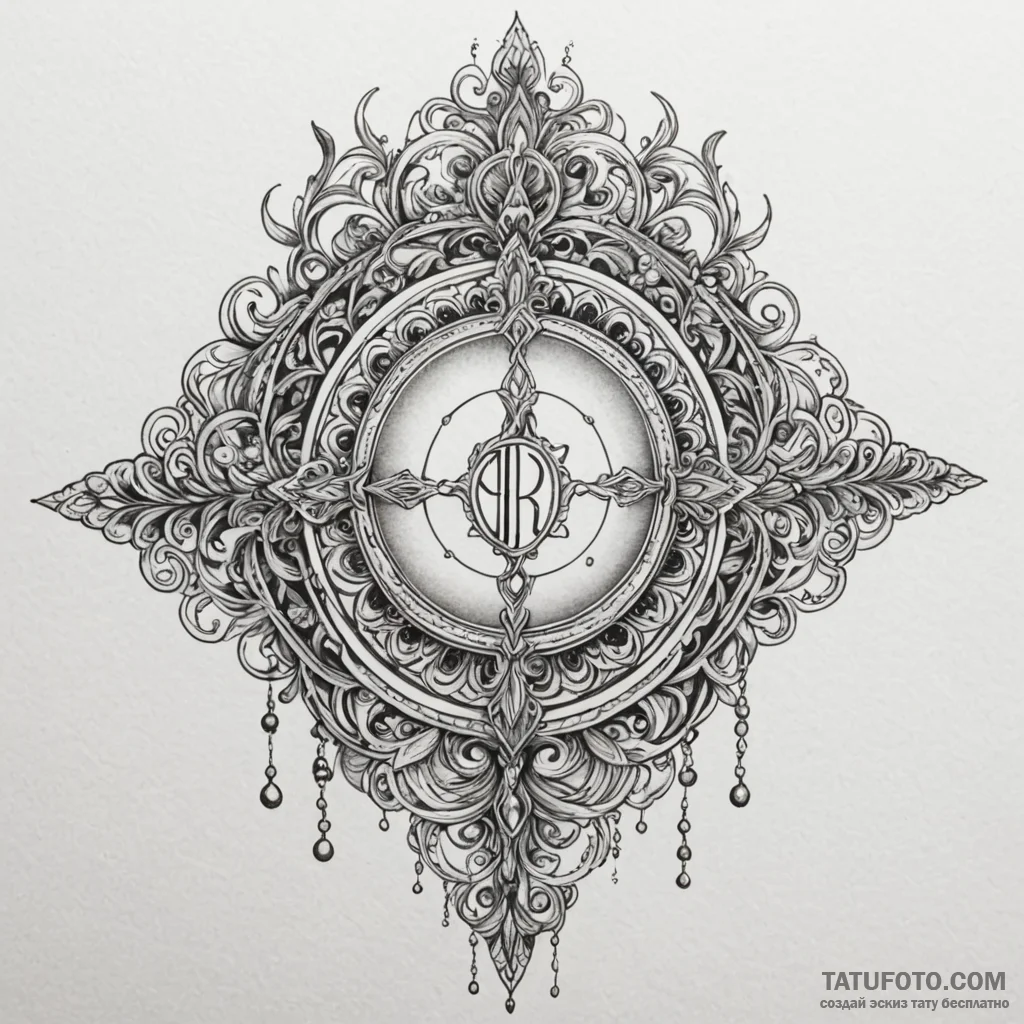 Key crowned in spectral light, concept art fo... - эскиз тату (№1750610991_1, 22.06.2025 16:49) — Tatufoto.com