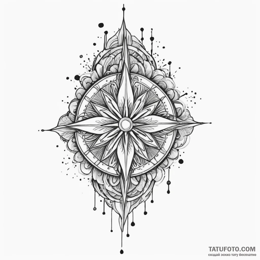 Perun, tattoo drawing outline, watercolor tat... - эскиз тату (№1750617354_1, 22.06.2025 18:35) — Tatufoto.com