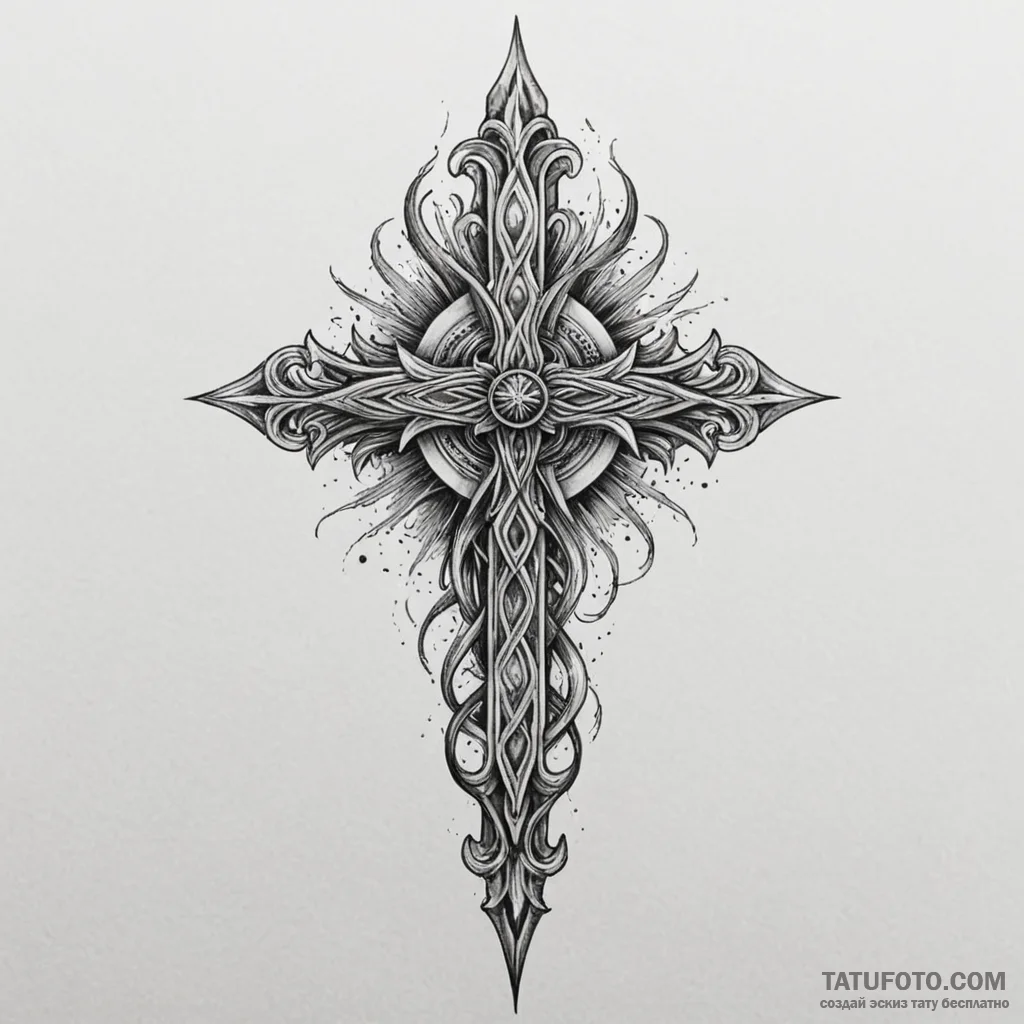 Burning talon gripping blade, ink illustratio... - эскиз тату (№1750627282_0, 22.06.2025 21:21) — Tatufoto.com
