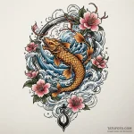 Iron anchor submerged in abyss, tattoo line a… — эскиз тату (№1750627368_0, 22.06.2025 21:22) — Tatufoto.com