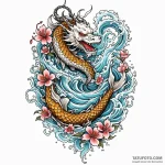 Iron anchor submerged in abyss, tattoo line a… — эскиз тату (№1750627368_1, 22.06.2025 21:22) — Tatufoto.com