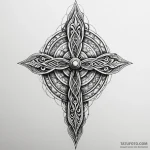 Haunted blade spiraling through void, tattoo… — эскиз тату (№1750628182_1, 22.06.2025 21:36) — Tatufoto.com