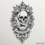 Quartz hourglass with frozen sands, tattoo sk… — эскиз тату (№1750628272_0, 22.06.2025 21:37) — Tatufoto.com