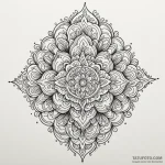 R, tattoo sketch design, ornamental tattoo, d… — эскиз тату (№1750628996_1, 22.06.2025 21:49) — Tatufoto.com