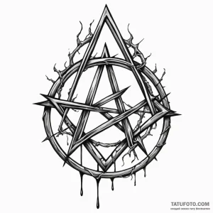 Anarchy - эскиз тату (№1750635154_0, 22.06.2025 23:32) — Tatufoto.com