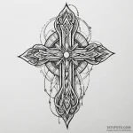 F, concept art for tattoo, unique design, ori… — эскиз тату (№1750638287_1, 23.06.2025 00:24) — Tatufoto.com