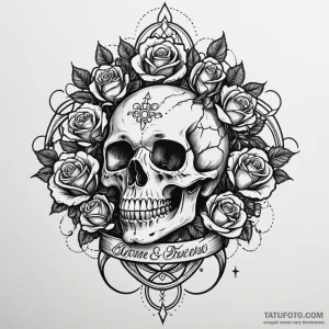 Hollow serpent crowned in stars, tattoo line... - эскиз тату (№1750642594_1, 23.06.2025 01:36) — Tatufoto.com