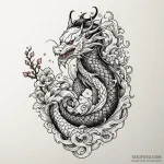 G, tattoo sketch design, stylized interpretat… — эскиз тату (№1750642686_0, 23.06.2025 01:38) — Tatufoto.com