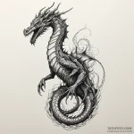Leviathan from biblical lore, a terrifying se… — эскиз тату (№1750642773_1, 23.06.2025 01:39) — Tatufoto.com