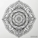 Flaming serpent through celestial bloom, tatt… — эскиз тату (№1750643581_0, 23.06.2025 01:53) — Tatufoto.com