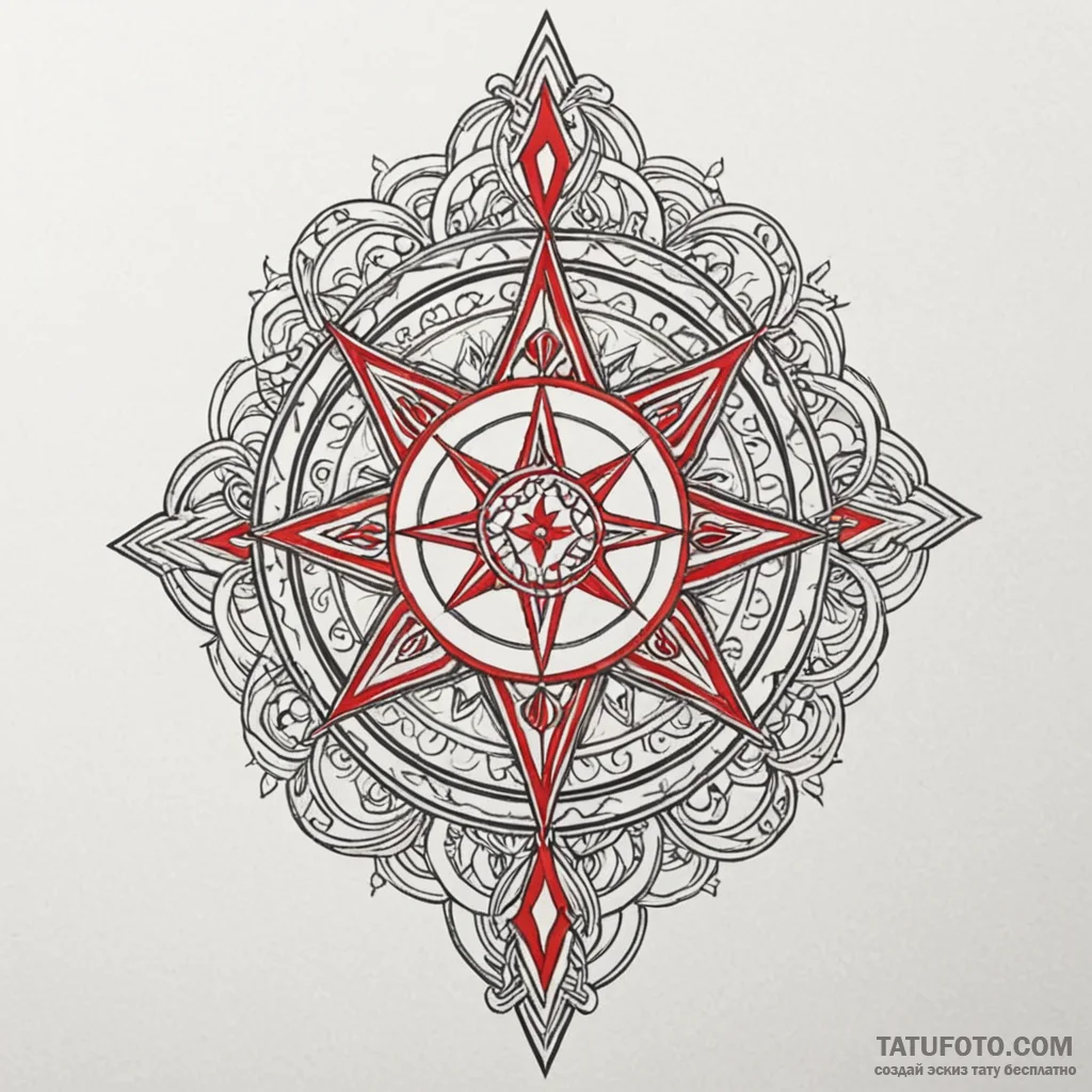 Royal sigil cracked in frost, tattoo drawing... - эскиз тату (№1750646345_1, 23.06.2025 02:39) — Tatufoto.com